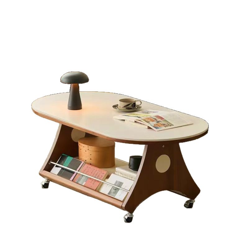 Coffee And Tea-Za - Mobile living room advanced coffee table