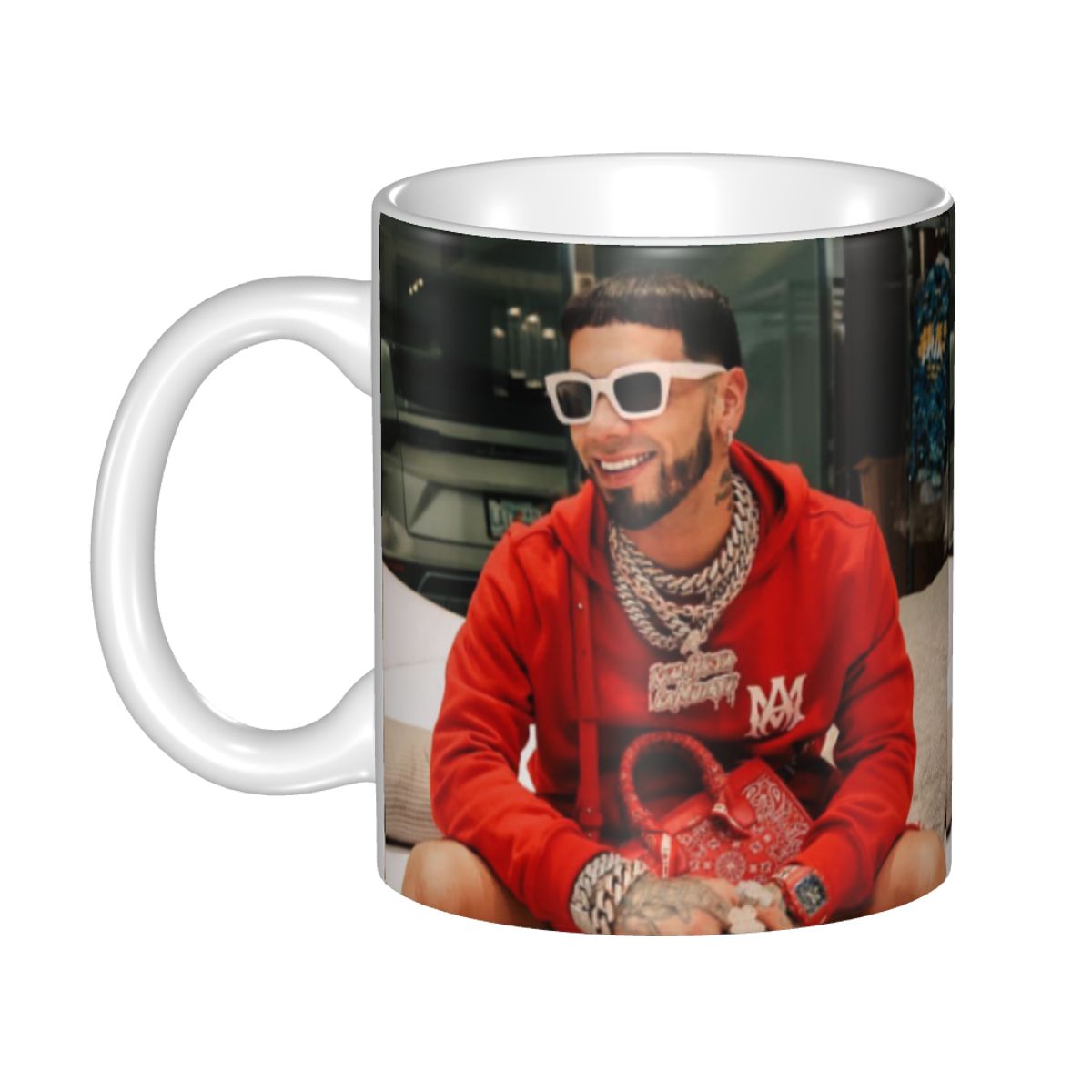 Coffee Tea Friends - Anuel AA Ceramic Magic Cups 350ml