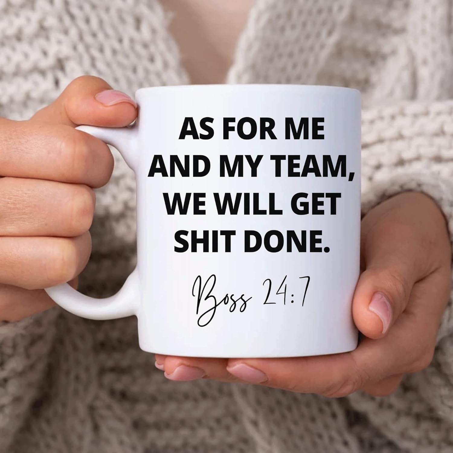 Coffee Tea And Me - Appreciation Funny Christmas Birthday Gift For