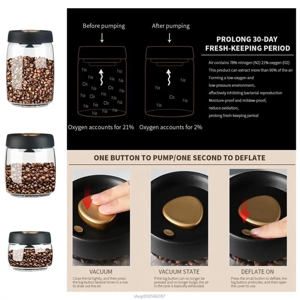 1pack Coffee Bean Storage Cont - Coffee Tea Canister Set review and price