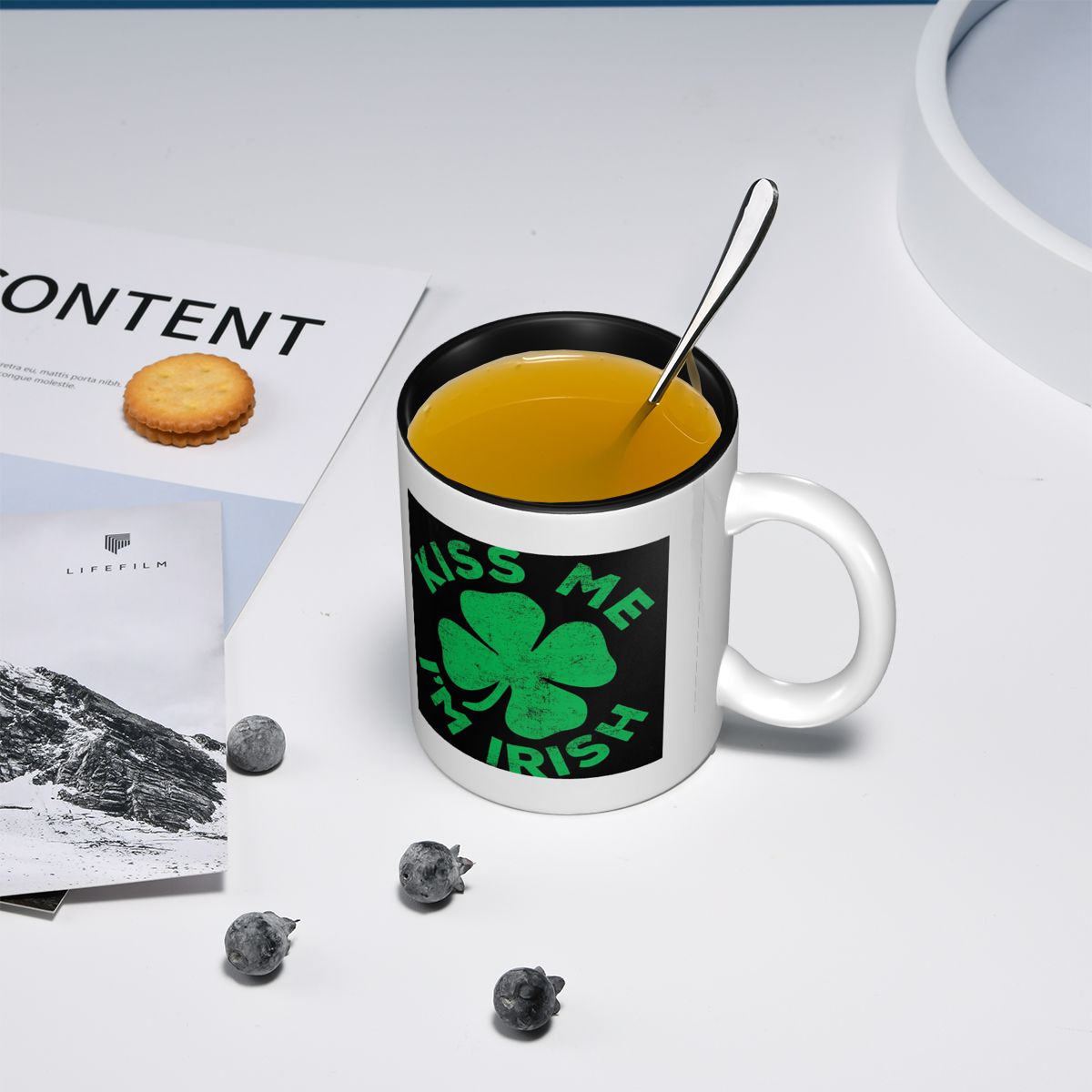 Kiss Me I'm Irish Mug Funny Ce - Coffee Tea And Me review and price