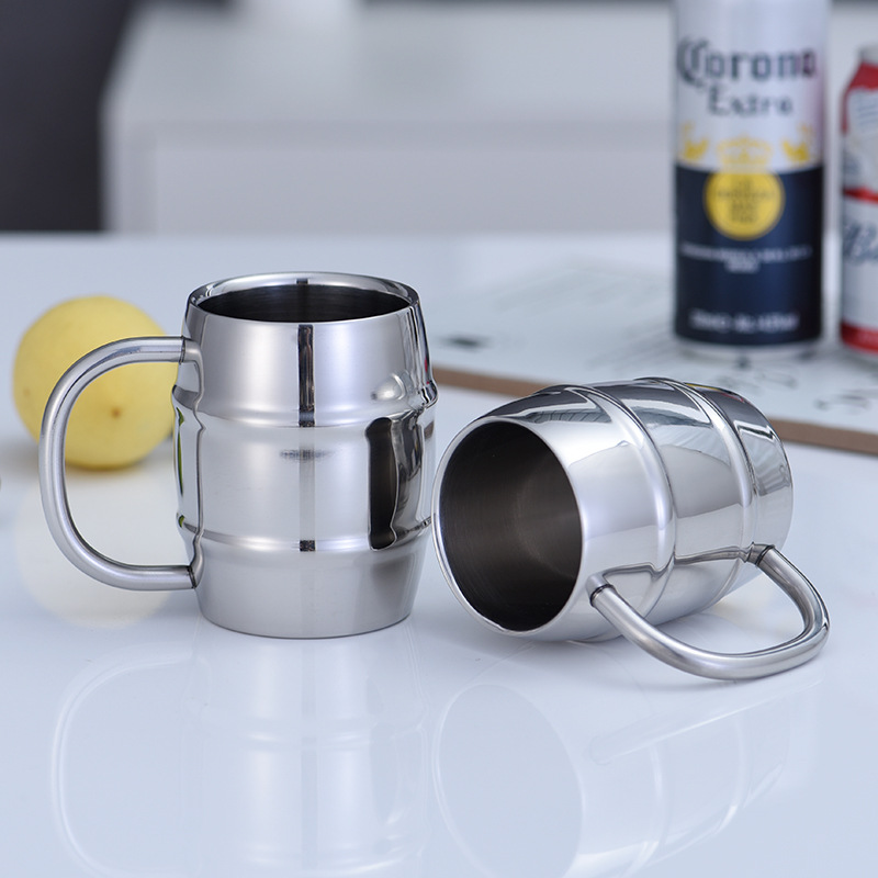 Stainless Steel Beer Cup Laser - Coffee Tea Friends review and price