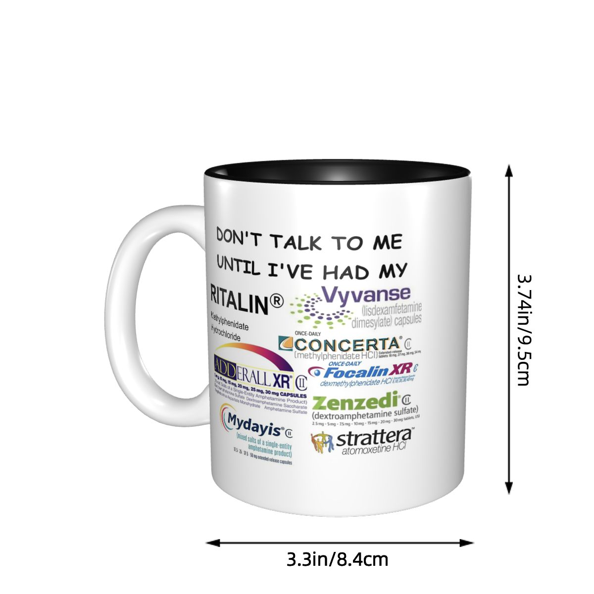 Dont Talk To Me Mug Funny Cera - Coffee Tea And Me review and price