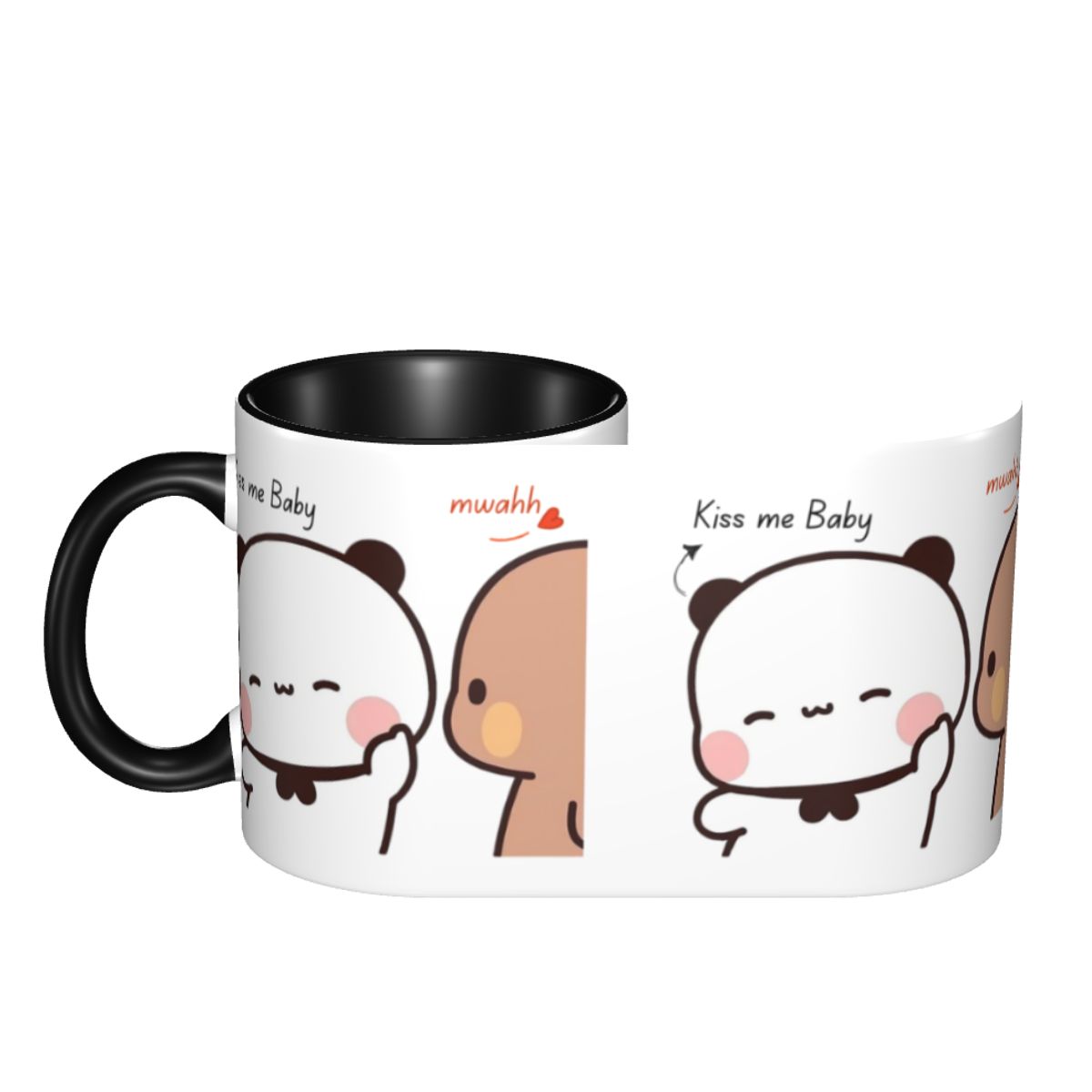 Personalized Kiss Me Baby Mwah - Coffee Tea And Me review and price
