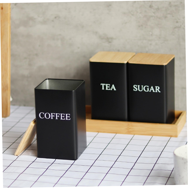 3PCS Set Tea Coffee Sugar Cani - Coffee Tea Canister Set review and price