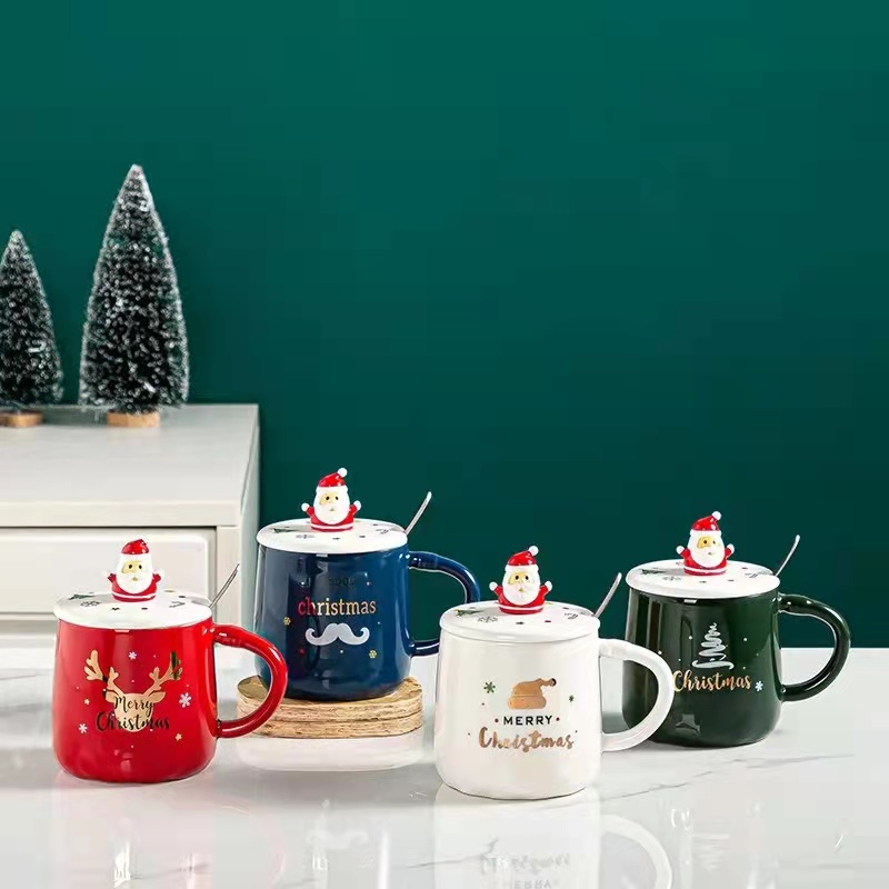 Creative Cute Cartoon Christma - Coffee Tea Friends review and price