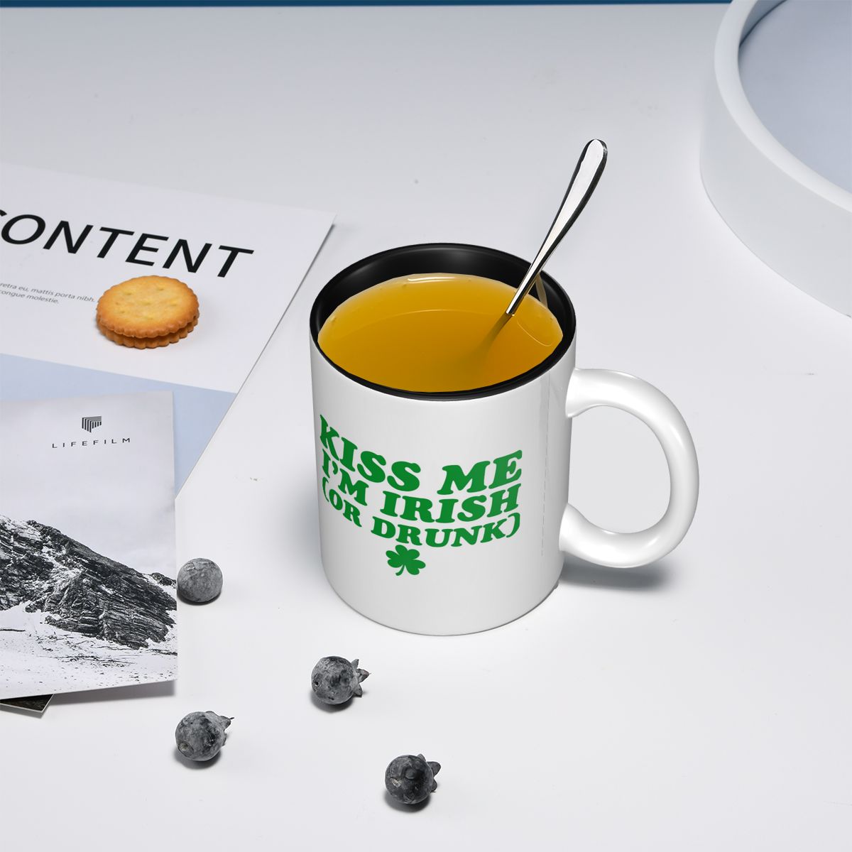 Kiss Me I'm Irish Mug Funny Ce - Coffee Tea And Me review and price