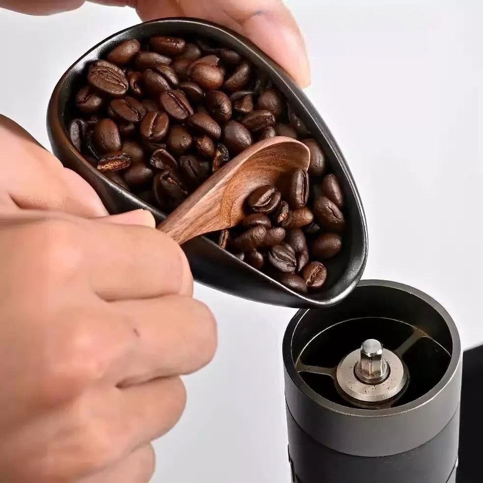 Ceramic Coffee Bean Dosing Tra - Coffee Tea Leaf And Bean review and price