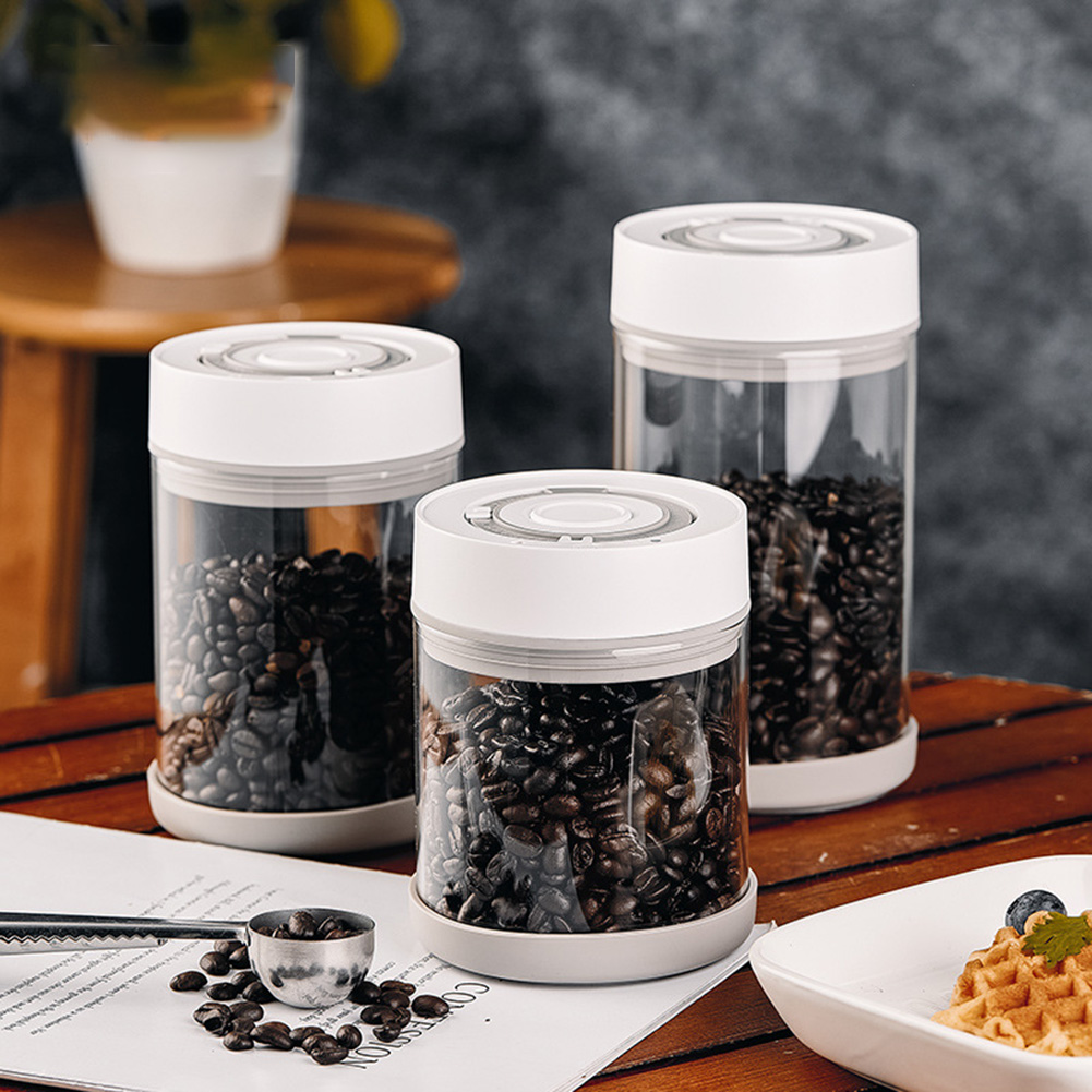 Kitchen Moisture-proof Glass C - Coffee Tea Canister Set review and price