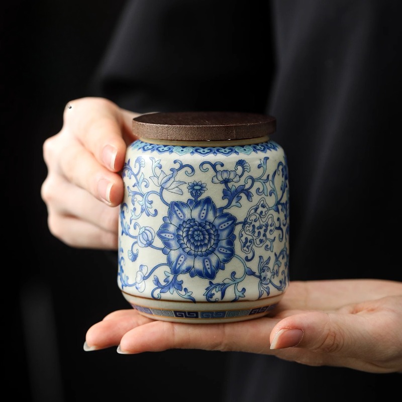 Creative Blue and White Porcel - Coffee Tea Canister Set review and price