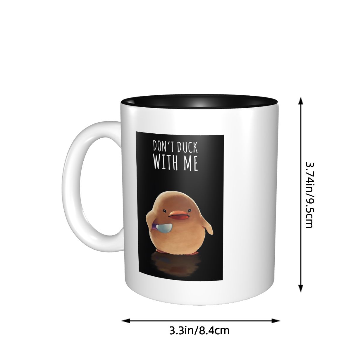 Don't Duck With Me - Meme Mug  - Coffee Tea And Me review and price