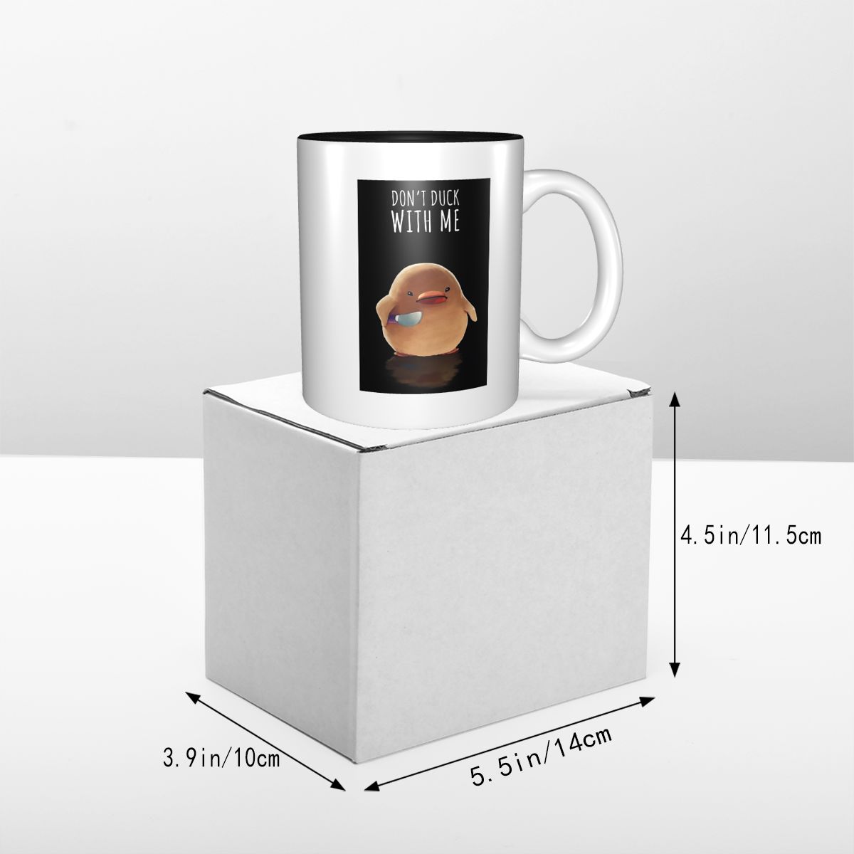 Don't Duck With Me - Meme Mug  - Coffee Tea And Me review and price