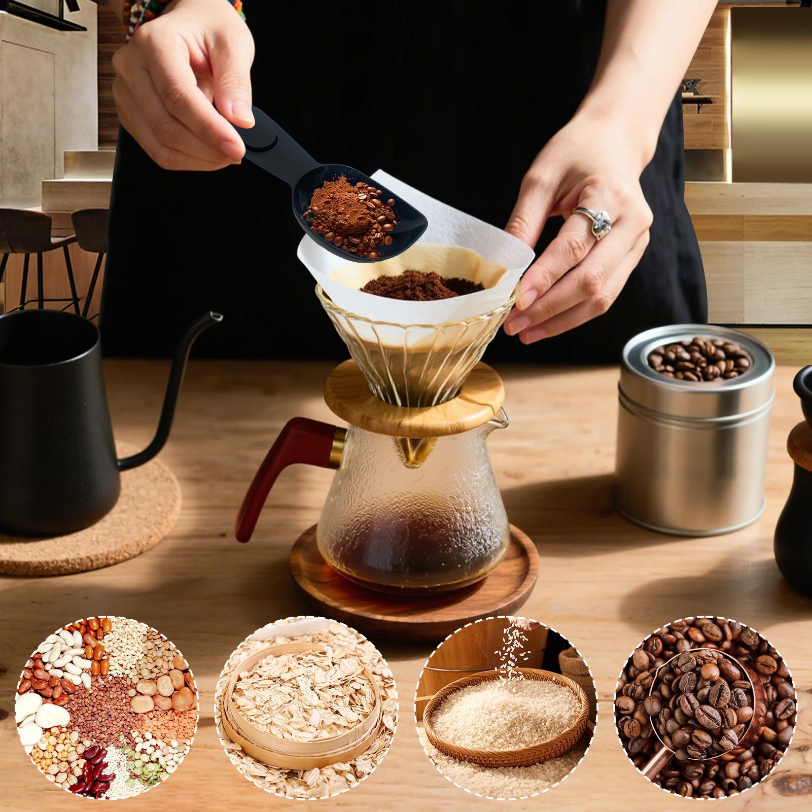 Coffee Scoop with Clip Multi-p - Coffee Tea Leaf And Bean review and price