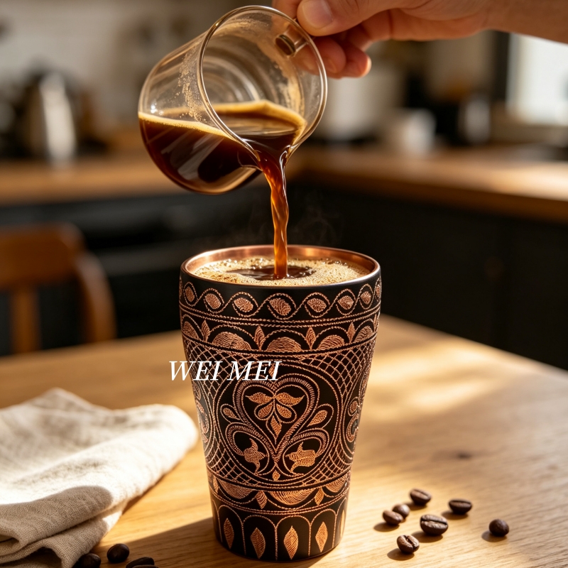 Handcrafted Copper Breakfast C - Coffee Tea Friends review and price