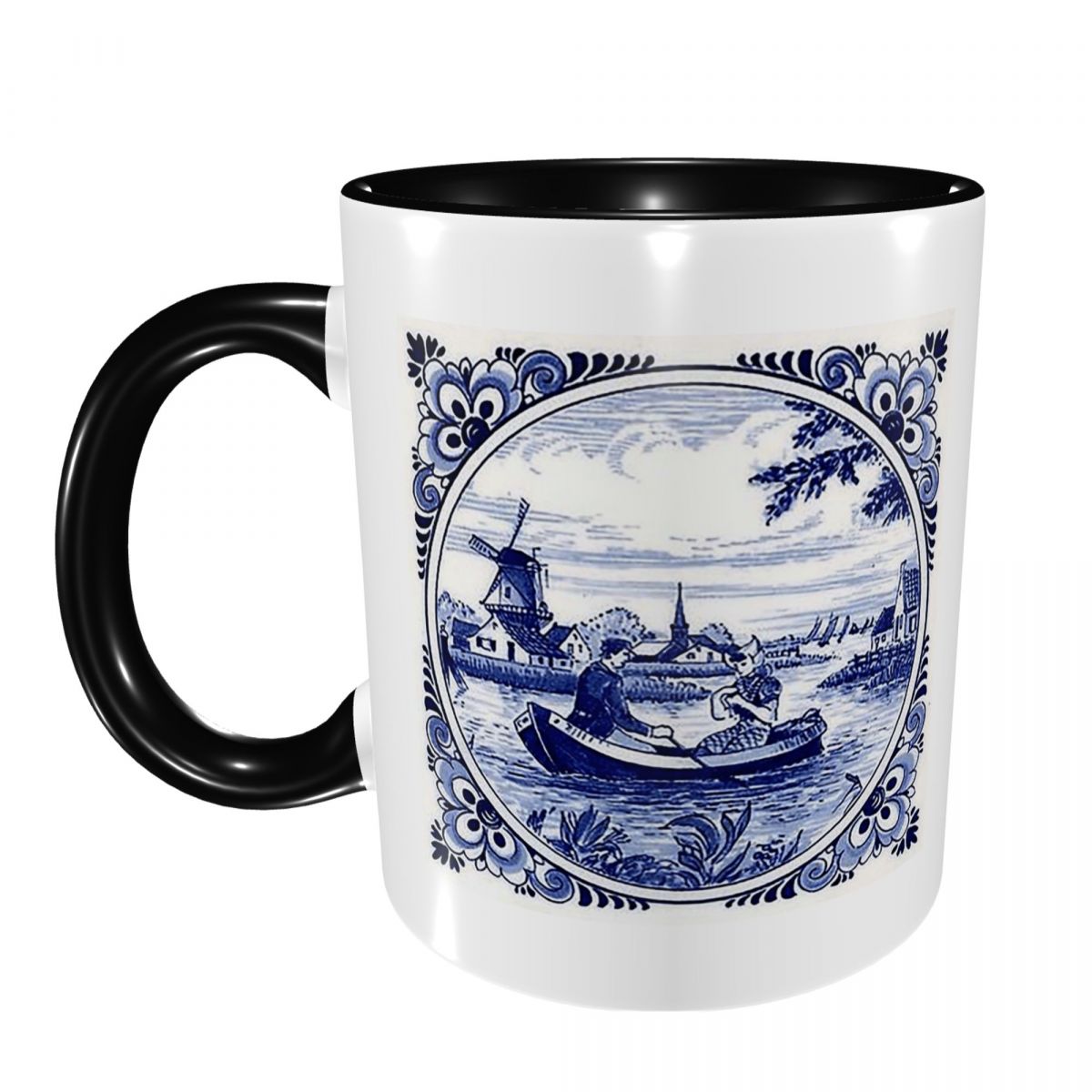 Dutch Blue Delft Windmill Chur - Coffee Tea Friends review and price