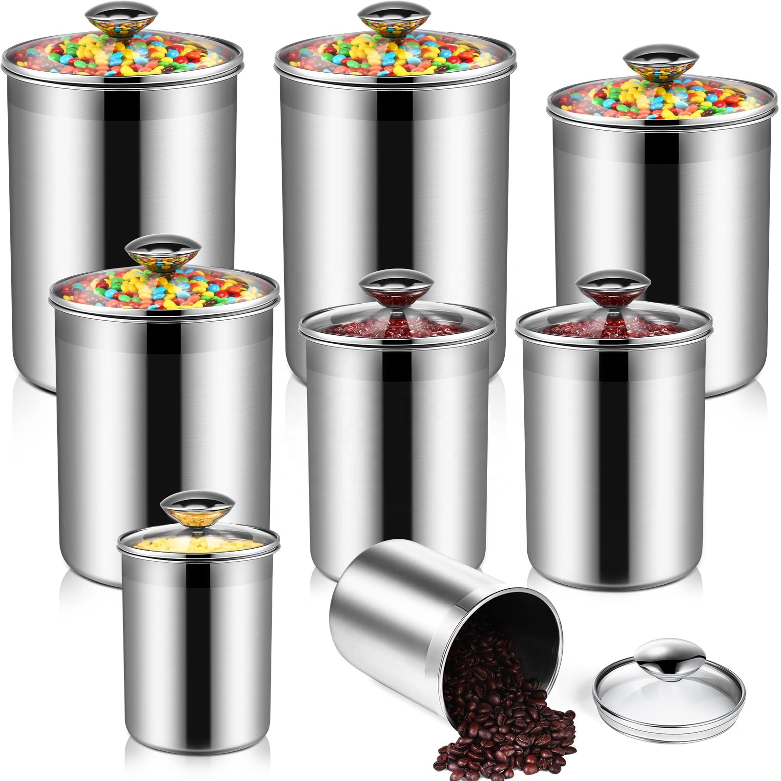 Food Storage Containers Tea Co - Coffee Tea Canister Set review and price
