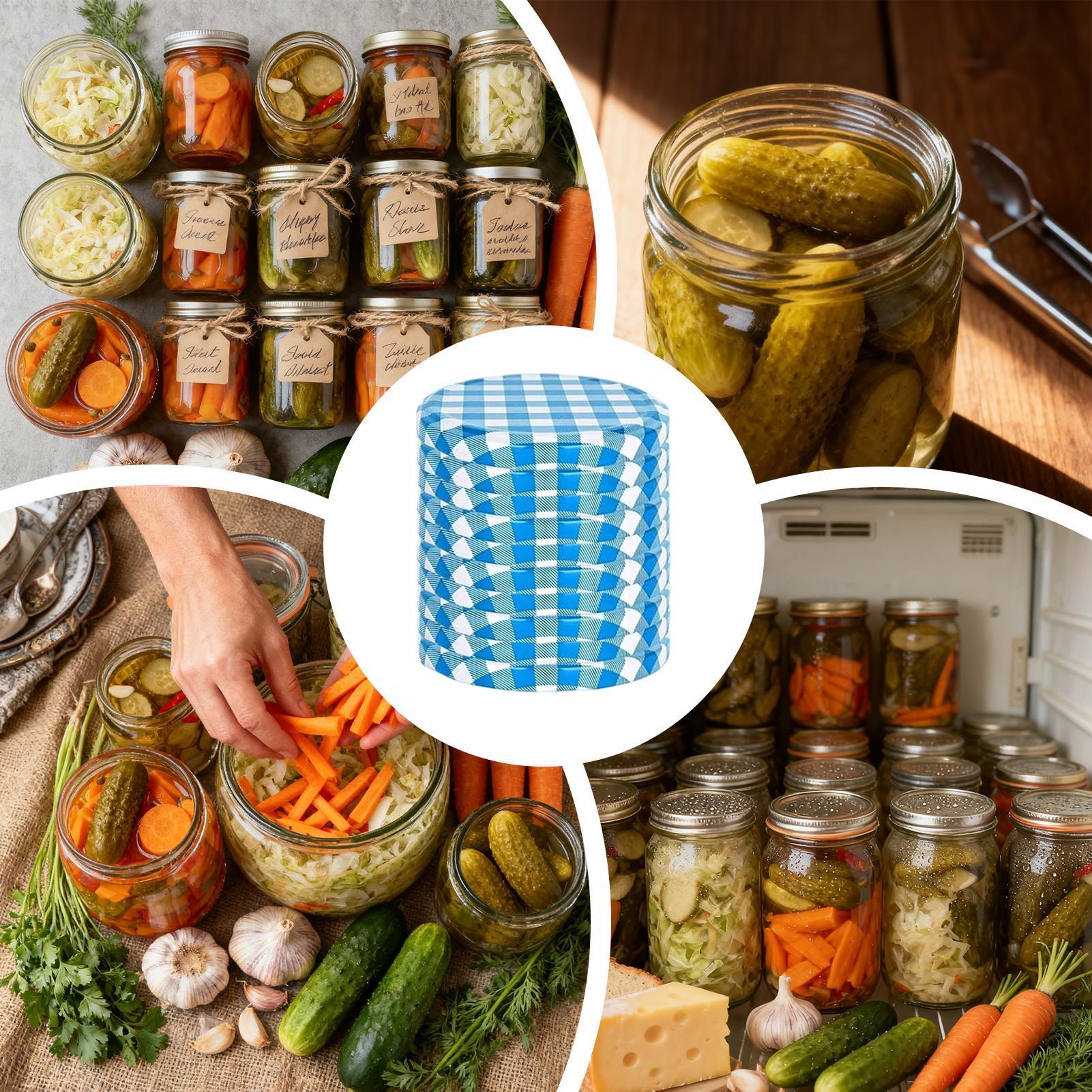 Canning Lids 50 Piece Leak Pro - Coffee Tea & Company review and price