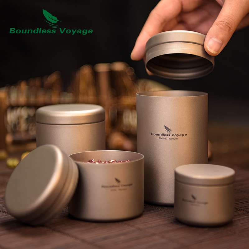 Boundless Voyage Titanium Tea  - Coffee Tea Canister Set review and price