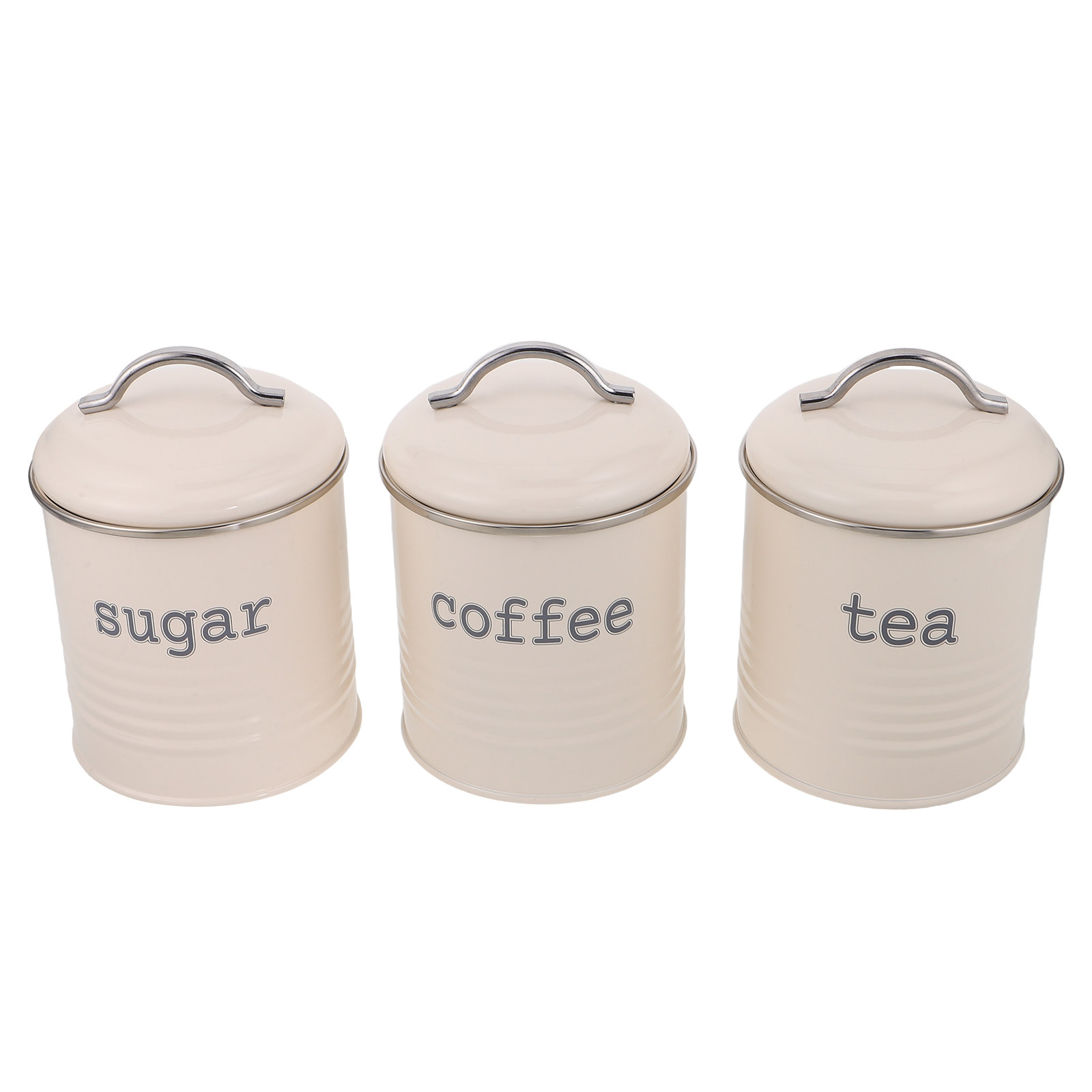 3Pcs Sealed Coffee Bean Contai - Coffee Tea Canister Set review and price